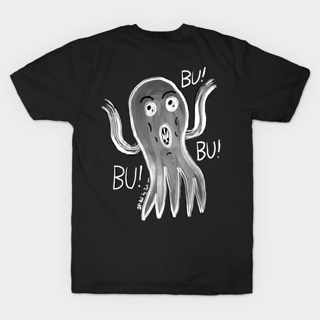 Inverted cute scary ghost Cuten Bububu by Pragonette